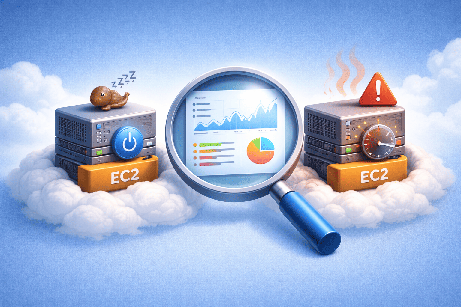 EC2 idle detection illustration