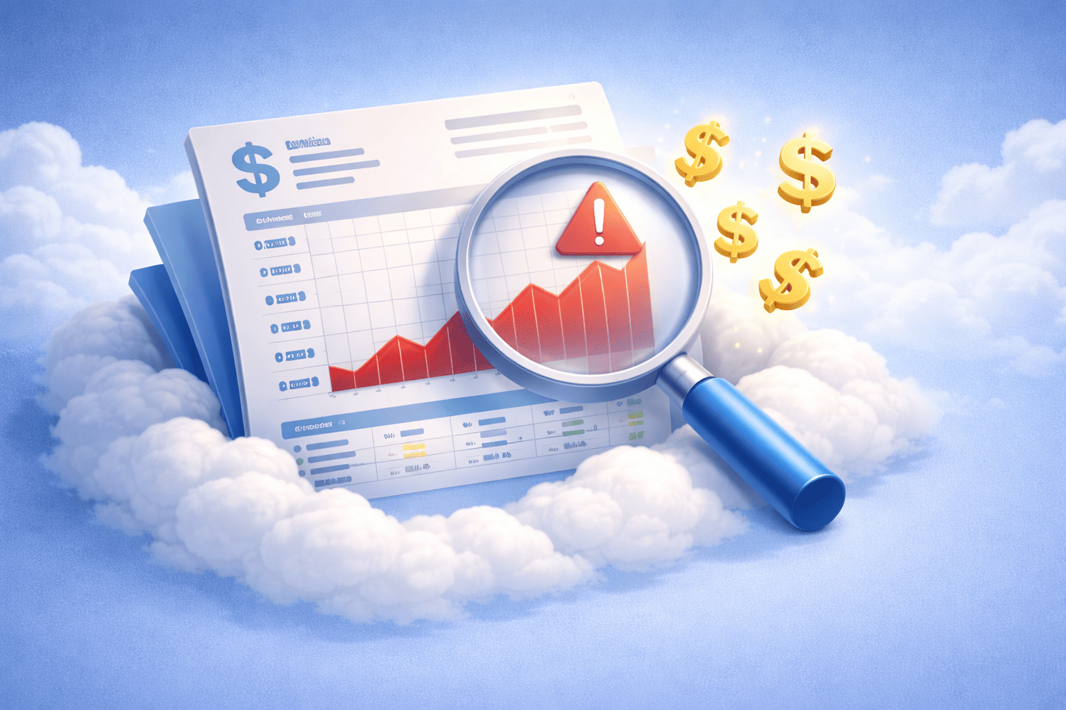 AWS bill spike troubleshooting illustration